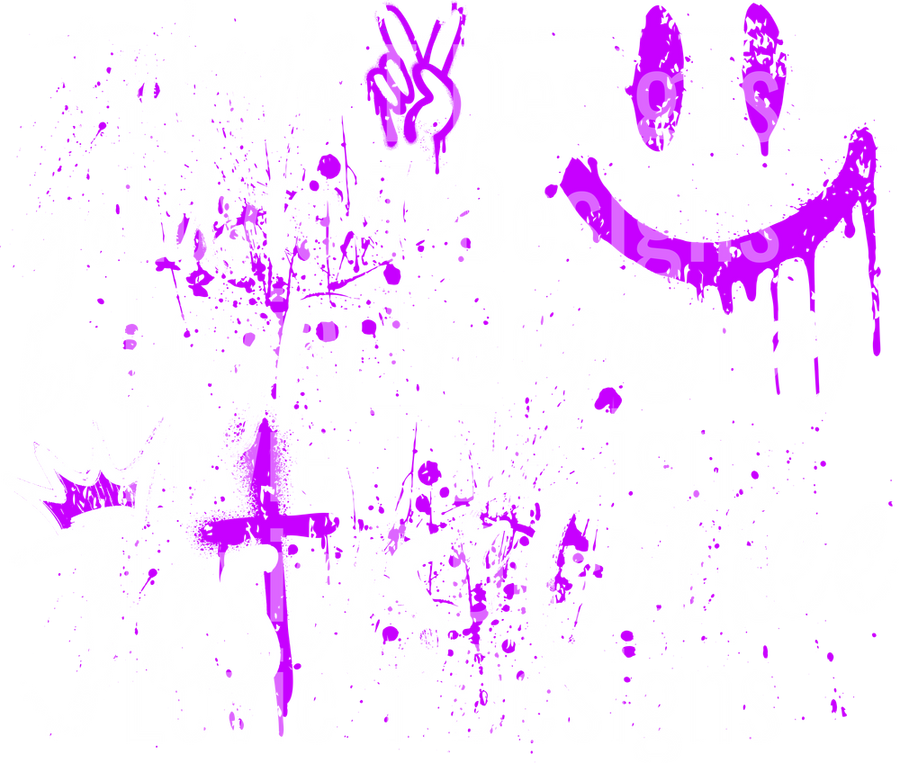 TODAY_S GOOD MOOD BROUGHT TO YOU BY JESUS AND COFFEE GRAFFITI PURPLE WHITE