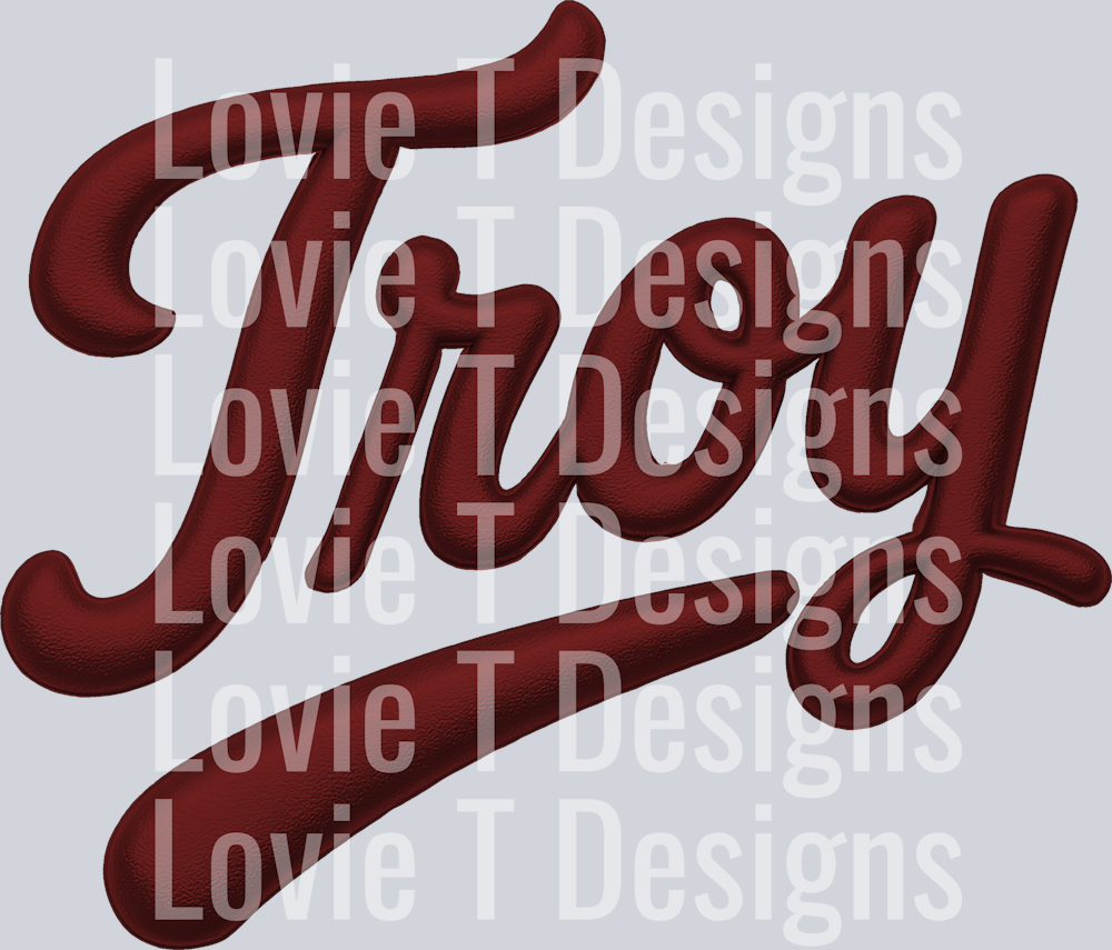 TROY FAUX PUFF MAROON