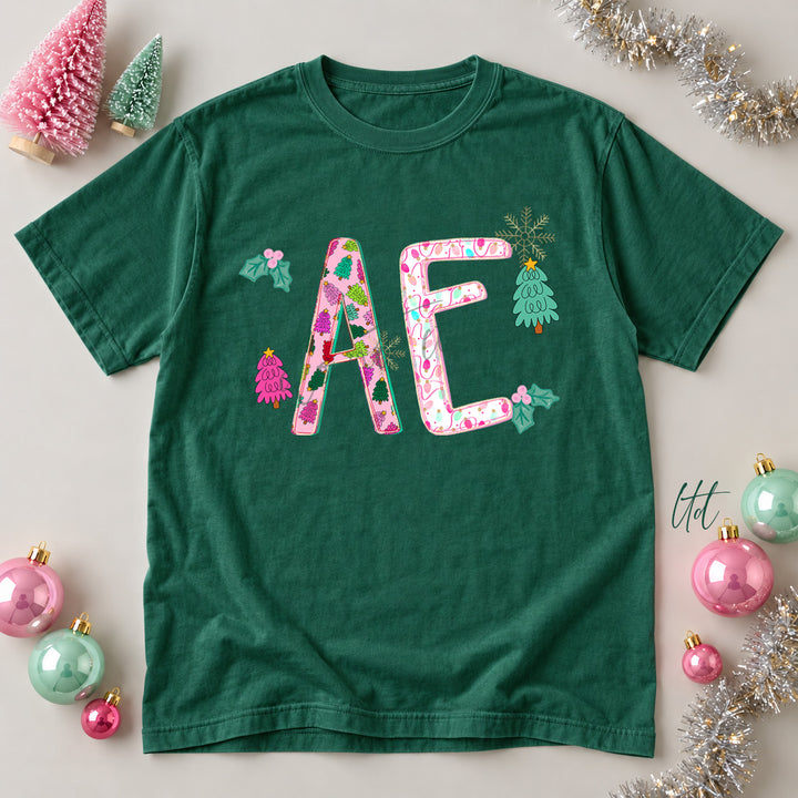 AE Twinkle Tinsel DTF transfer mockup
