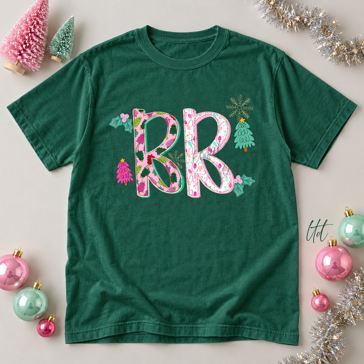 Twinkle Tinsel Mascots & Initials BB design