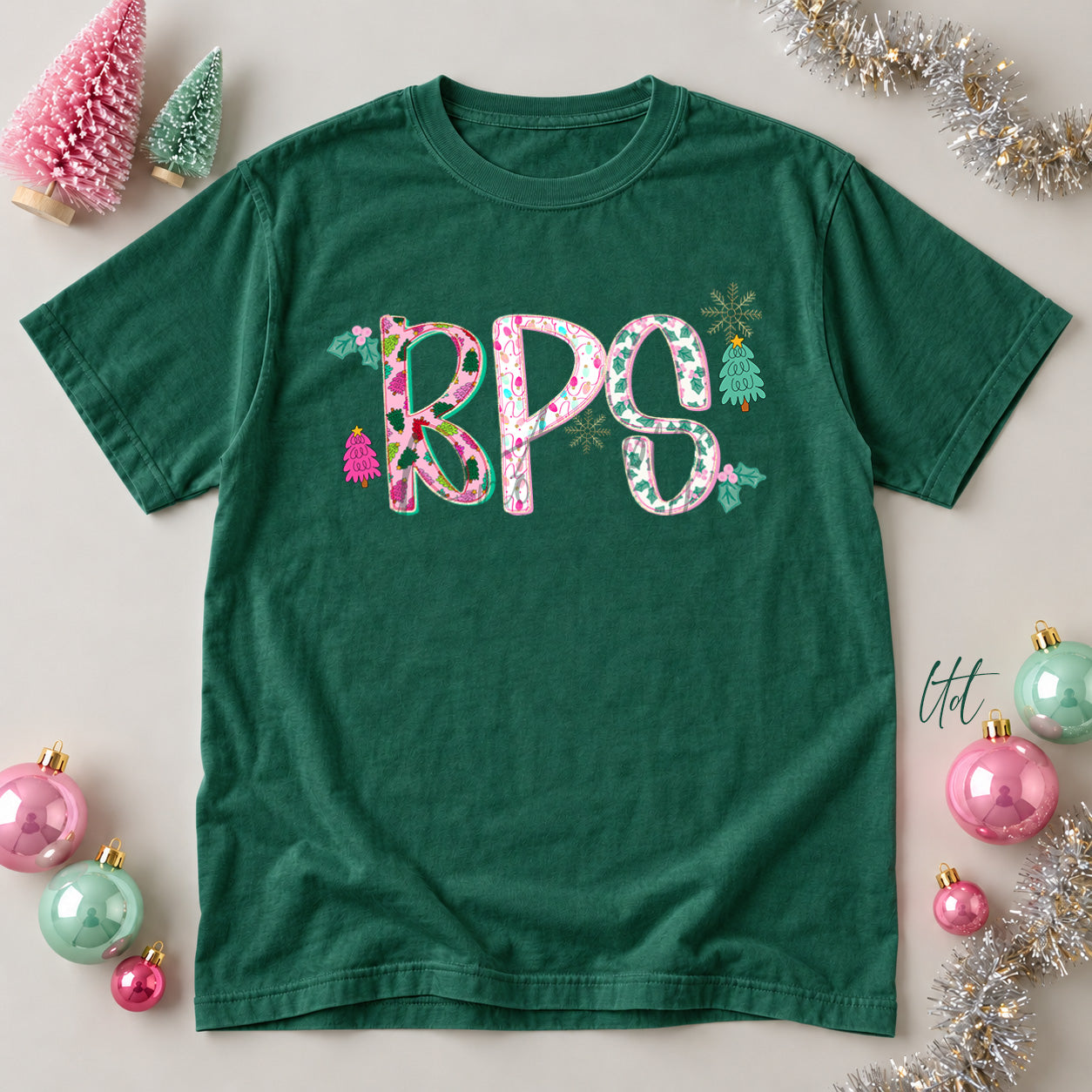 Twinkle Tinsel Mascots & Initials BPS design