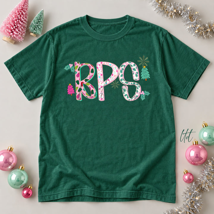 BPS Twinkle Tinsel DTF transfer mockup