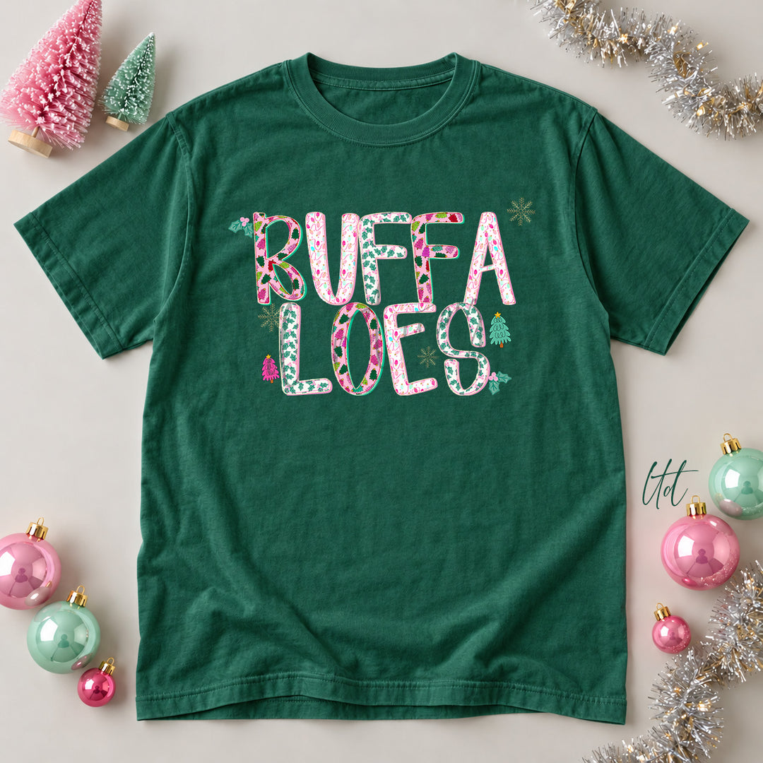 Buffaloes Twinkle Tinsel DTF transfer mockup