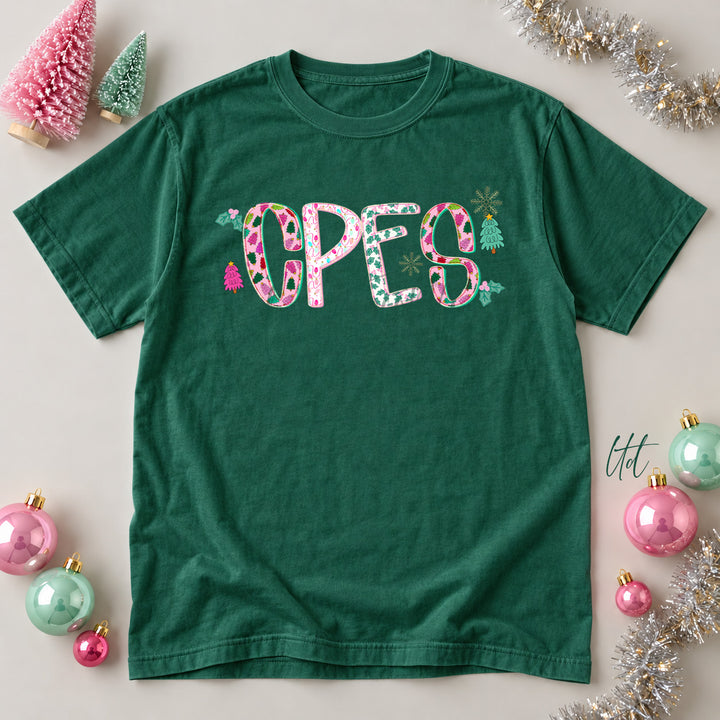 CPES Twinkle Tinsel DTF transfer mockup