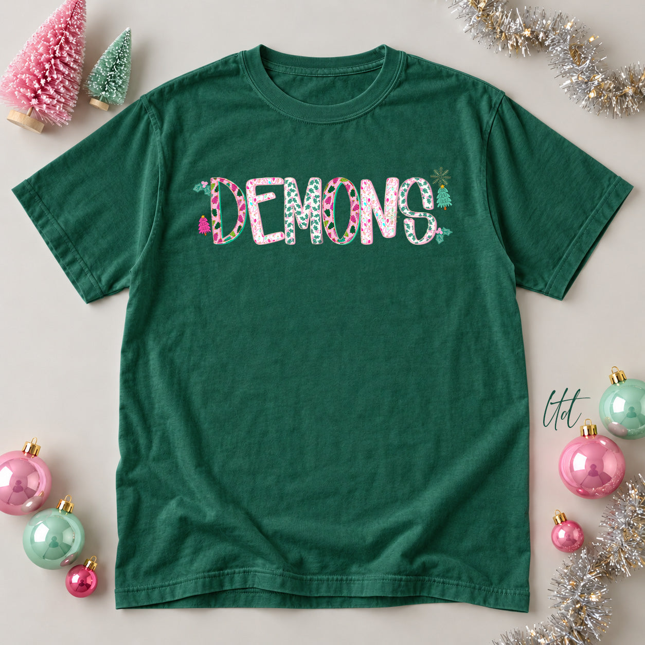Twinkle Tinsel Mascots & Initials Demons design