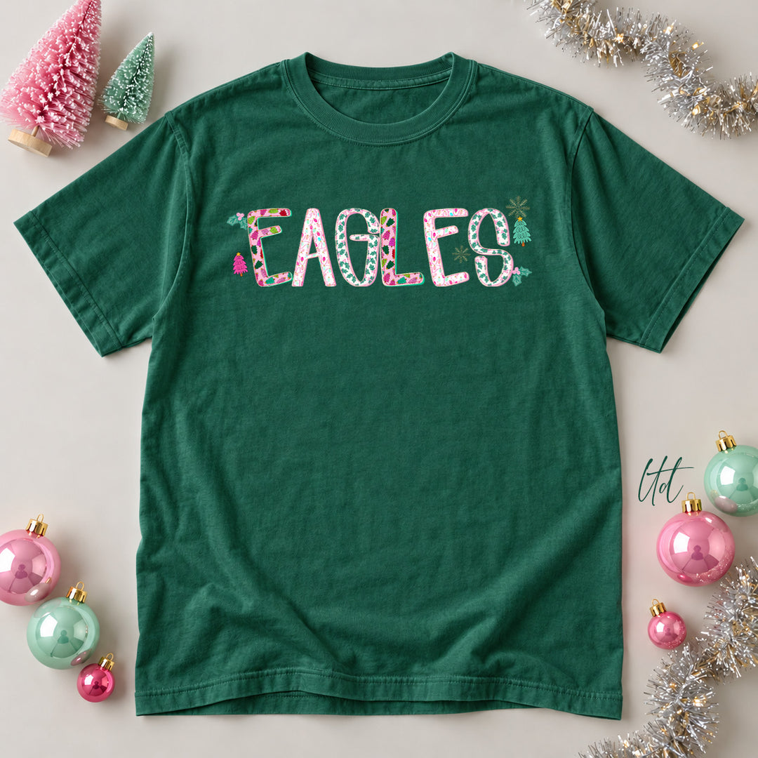 Eagles Twinkle Tinsel DTF transfer mockup
