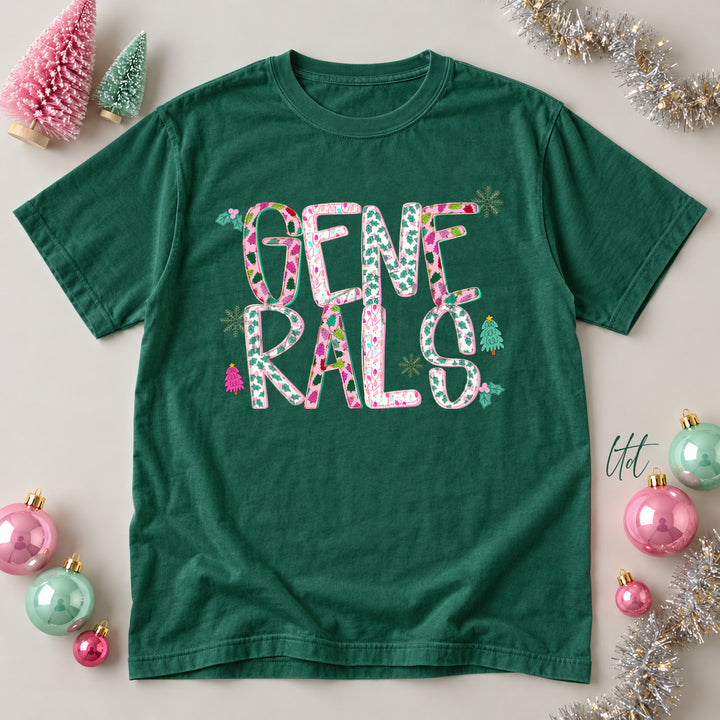 Generals Twinkle Tinsel DTF transfer mockup