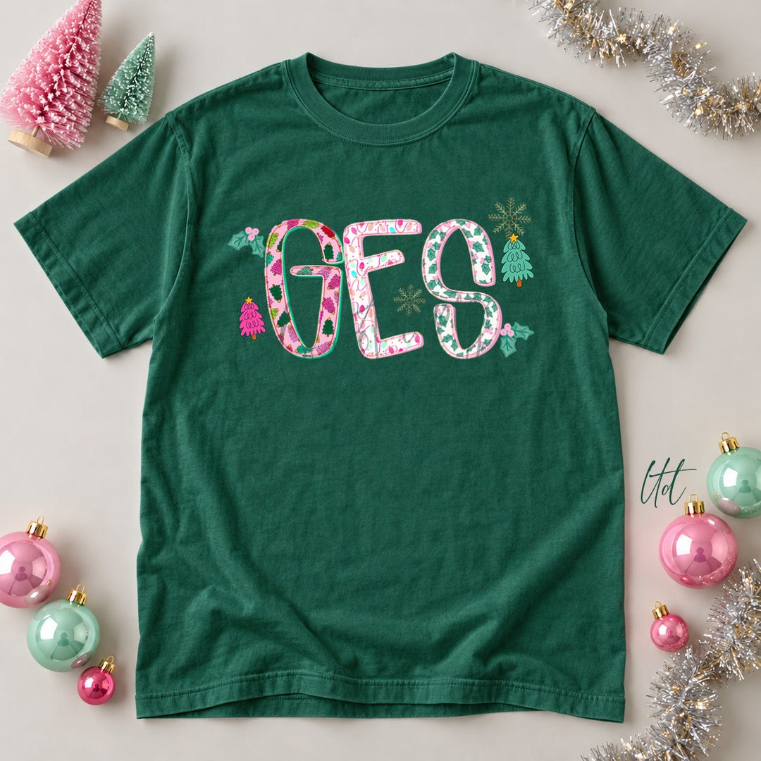 GES Twinkle Tinsel DTF transfer mockup
