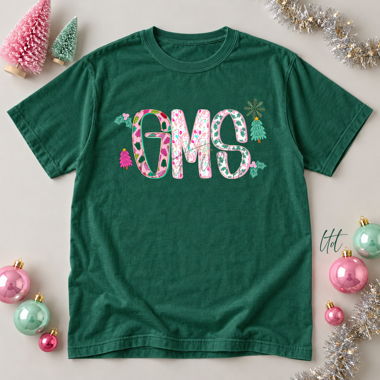 Twinkle Tinsel Mascots & Initials GMS design