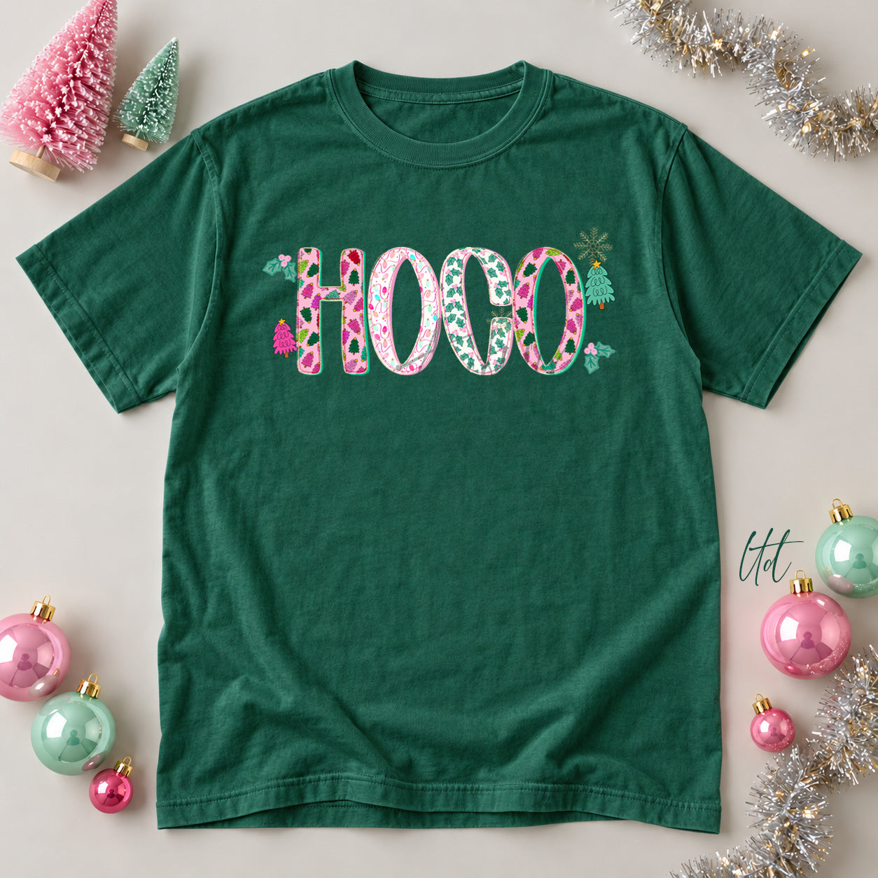 Twinkle Tinsel Mascots & Initials HOCO design