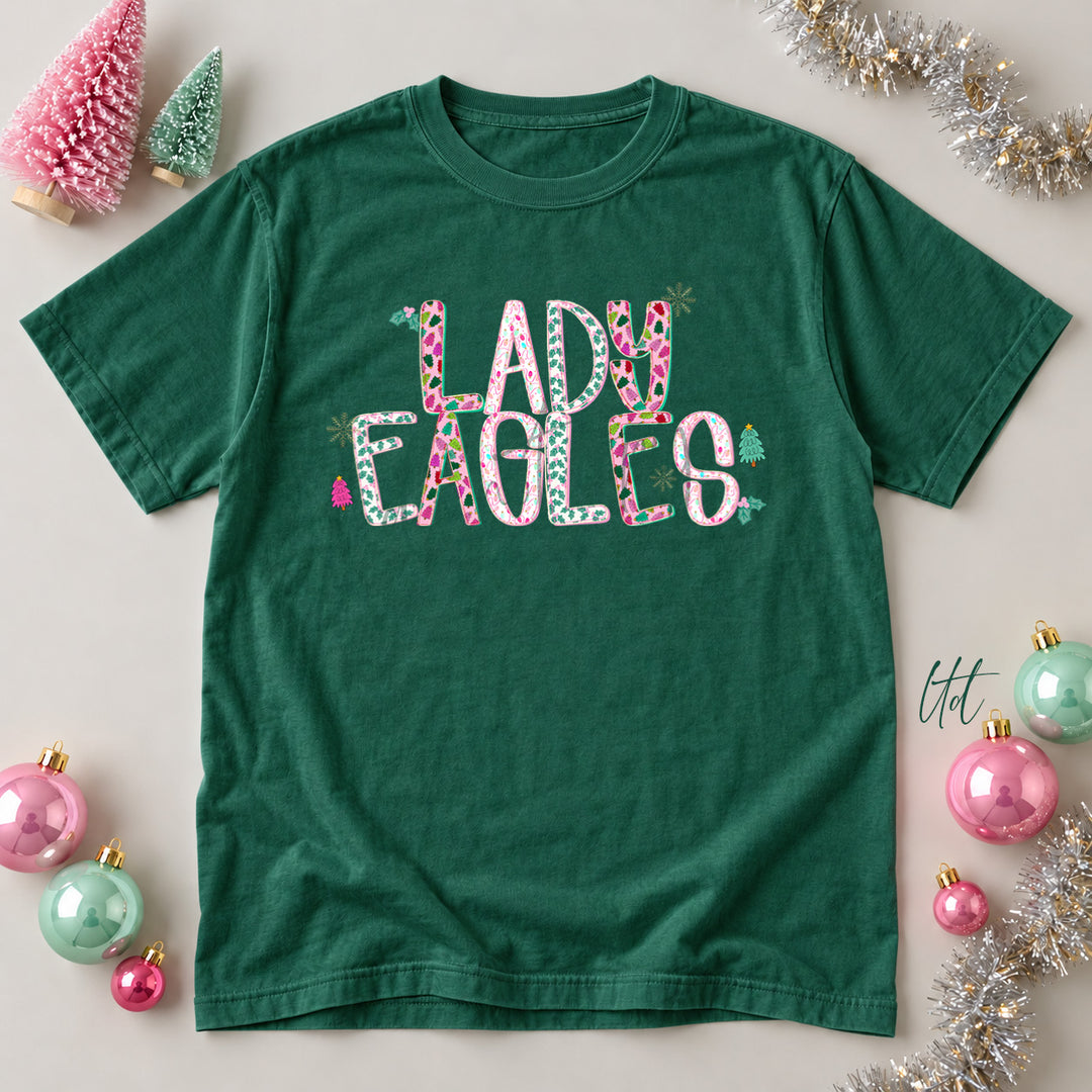 Lady Eagles Twinkle Tinsel DTF transfer mockup