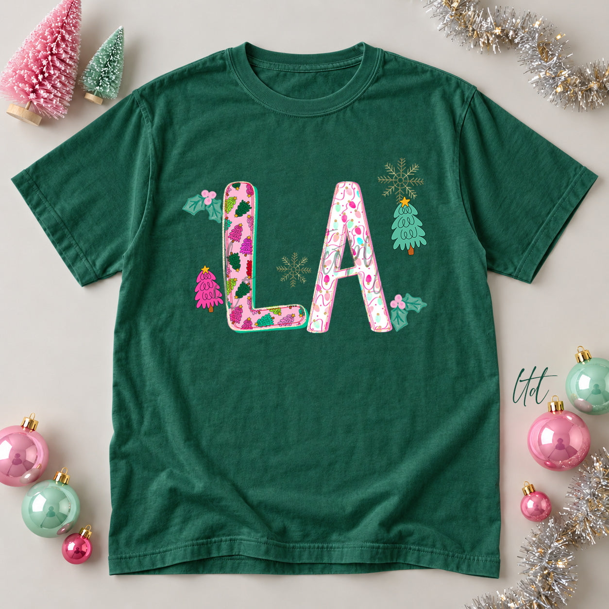 Twinkle Tinsel Mascots & Initials LA design