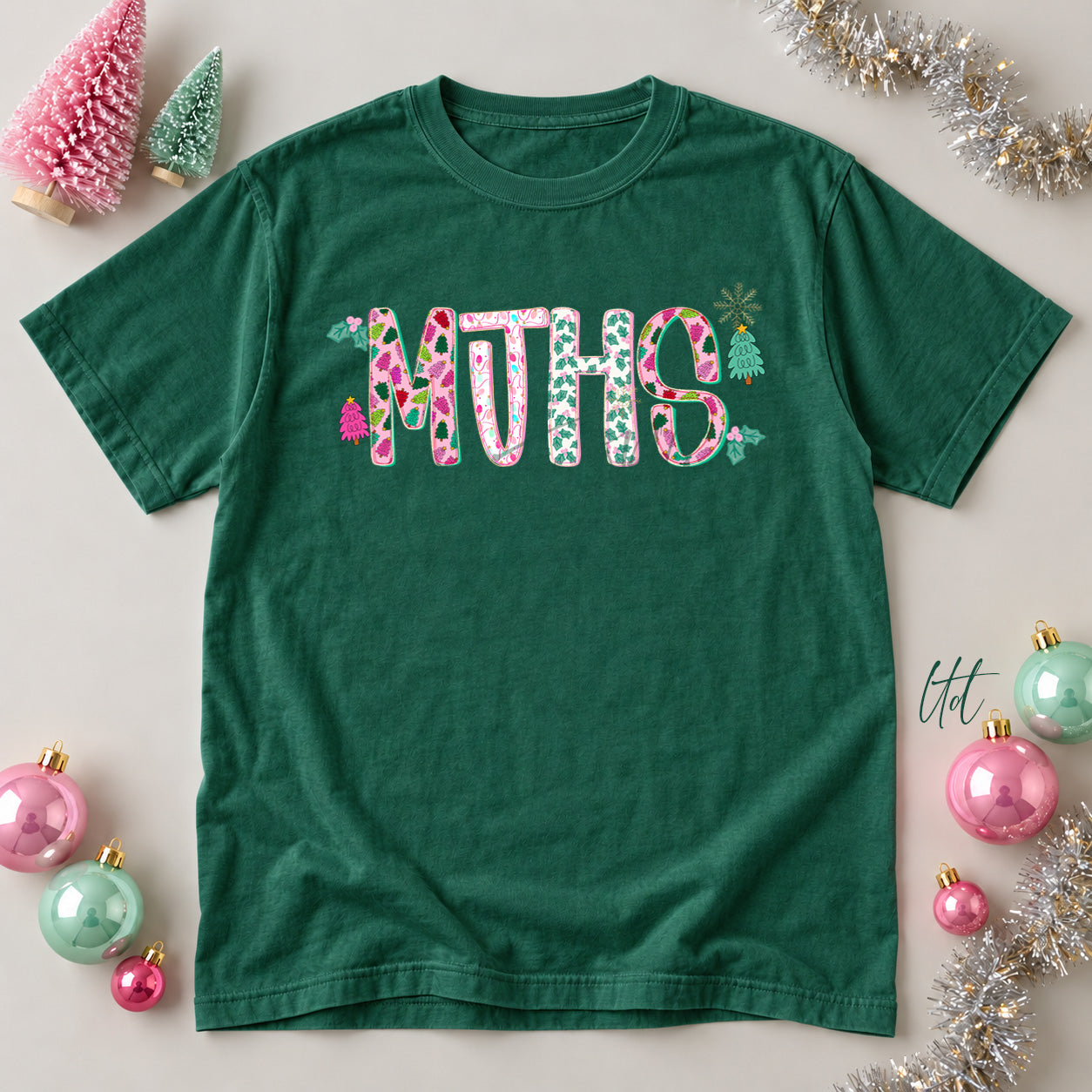 Twinkle Tinsel Mascots & Initials MJHS design