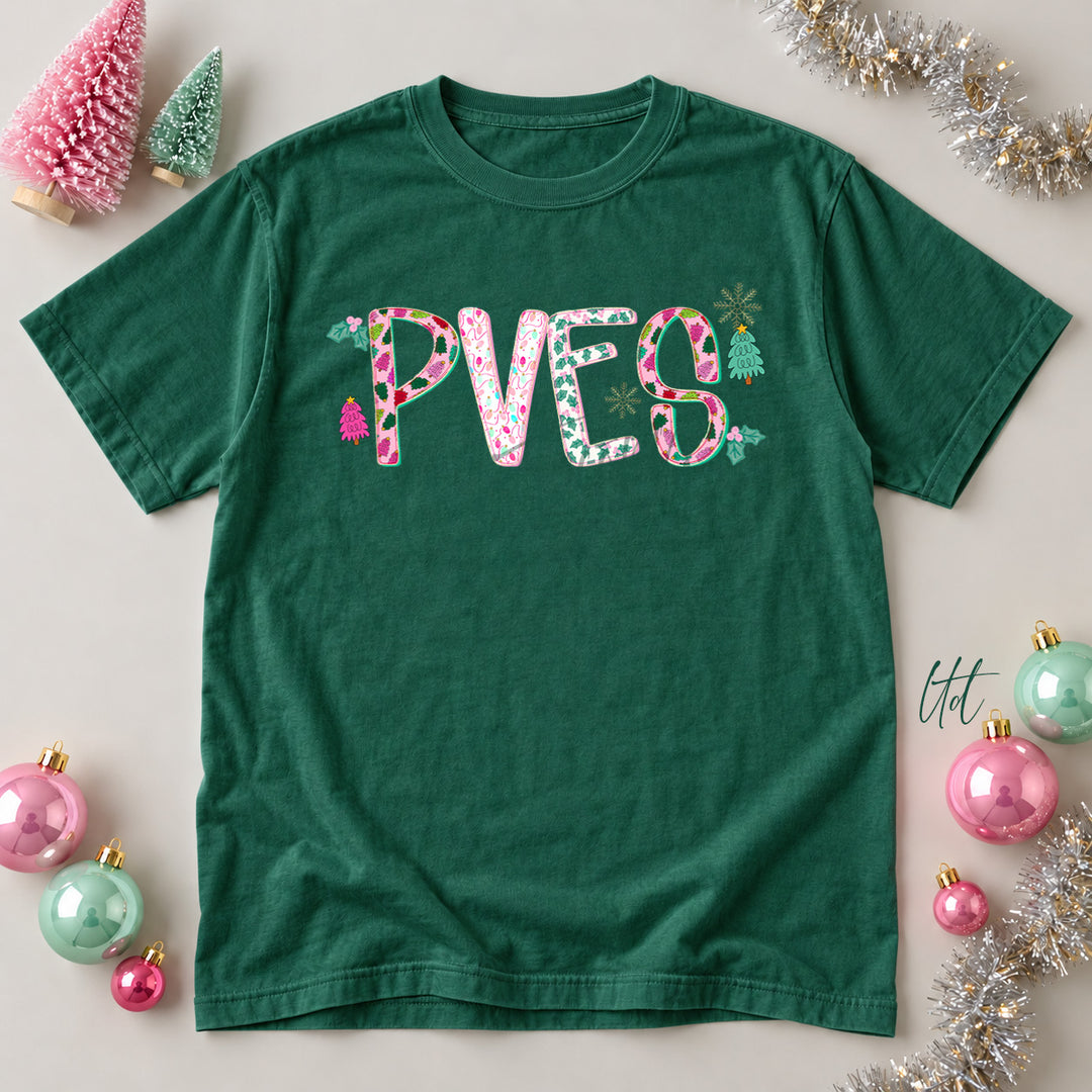PVES Twinkle Tinsel DTF transfer mockup
