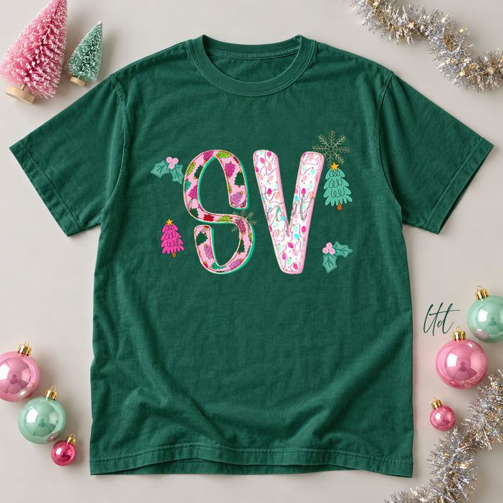 SV Twinkle Tinsel DTF transfer mockup