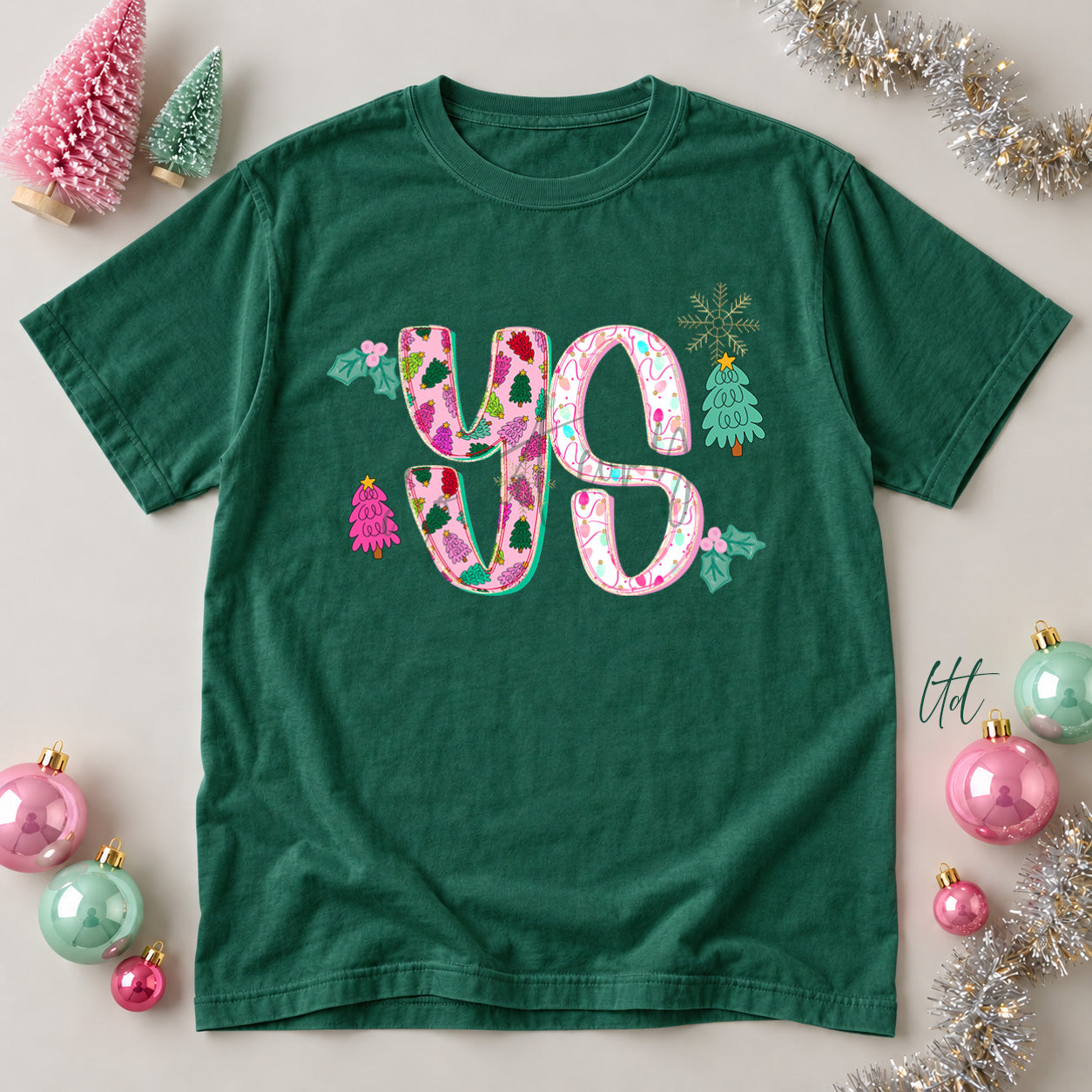Twinkle Tinsel Mascots & Initials YS design