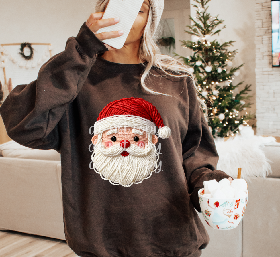 Two of a Kind Santa DTF transfer design – image 1