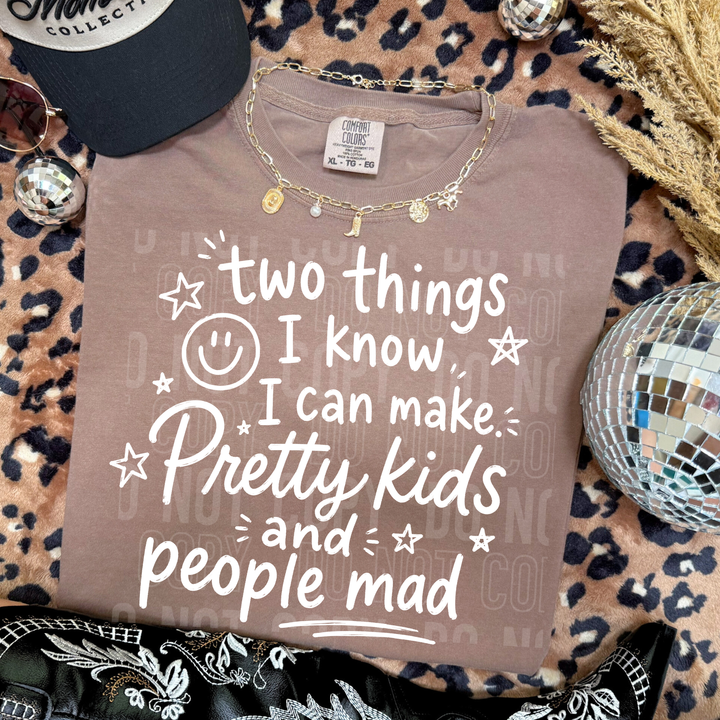 TWO THINGS I KNOW I CAN MAKE WHITE mockup
