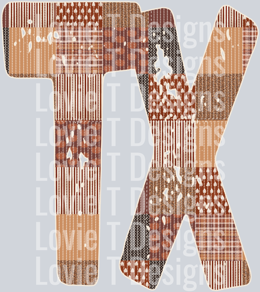 TX Quilted Distressed Browns