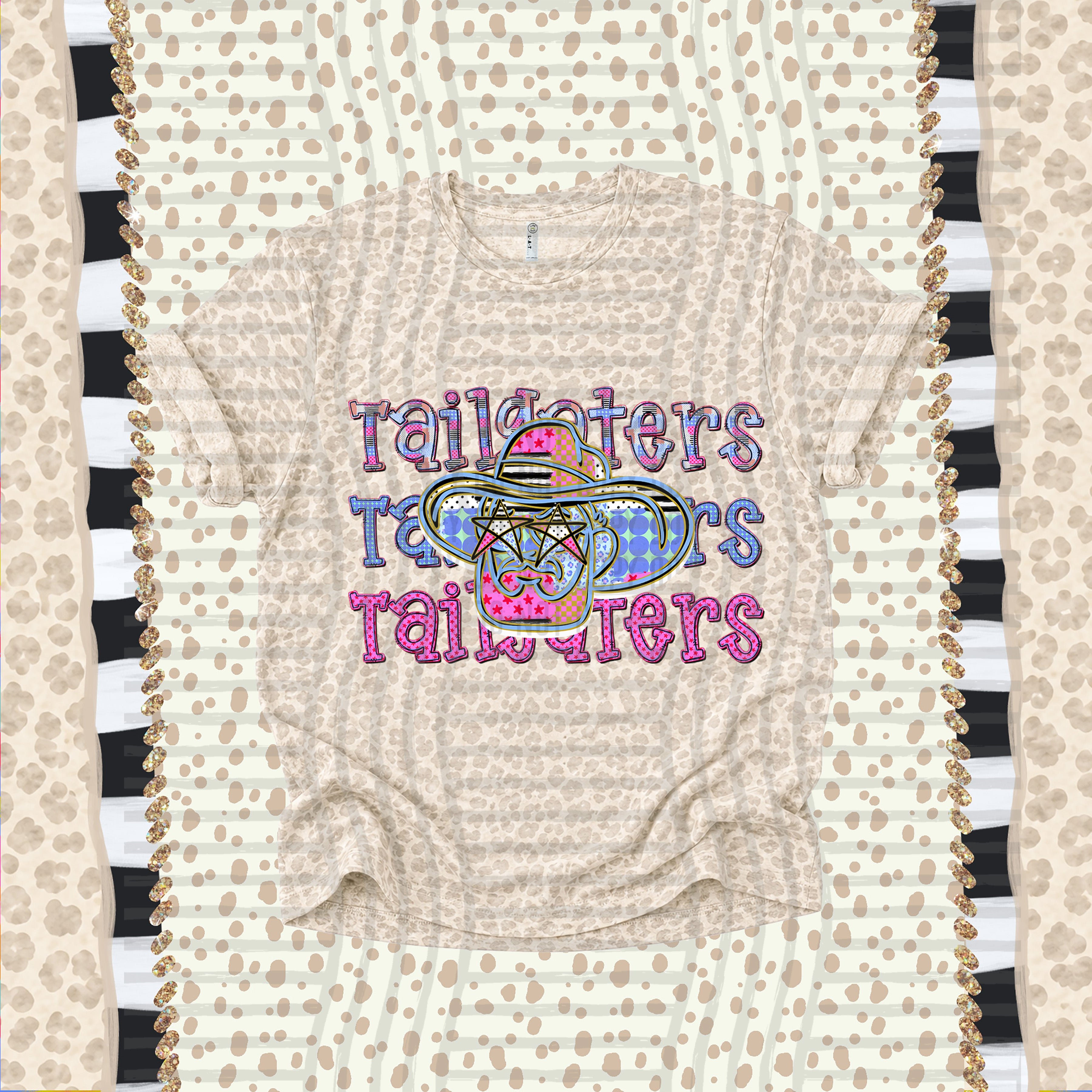 Dolly Doodle Mascots Tailgaters design