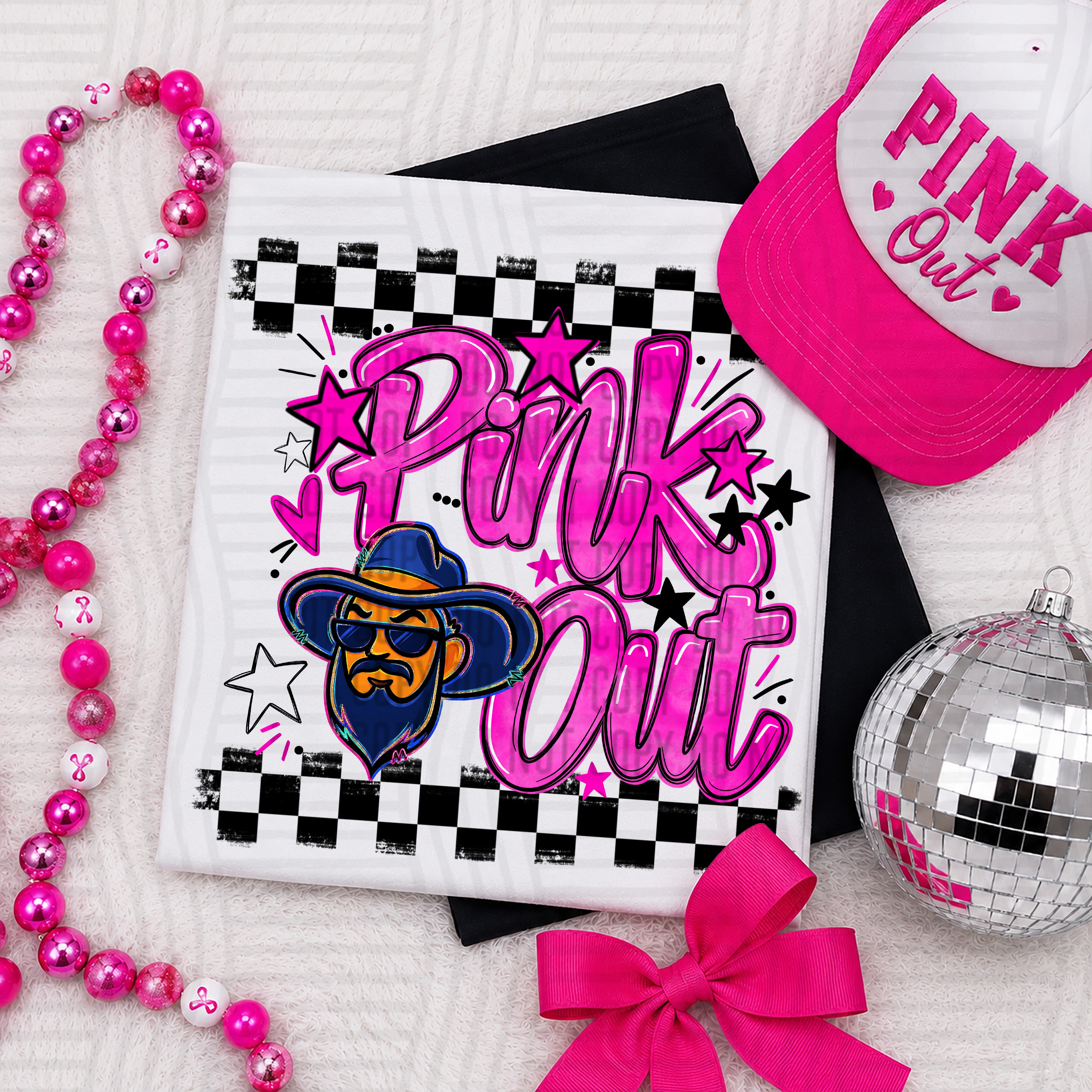 Pink Out Mascots CC Tailgaters design