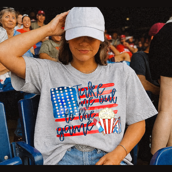 Take Me Out to the Game – DTF Transfer