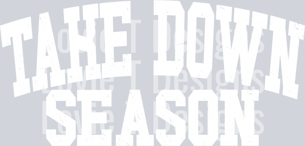 Takedown Season White