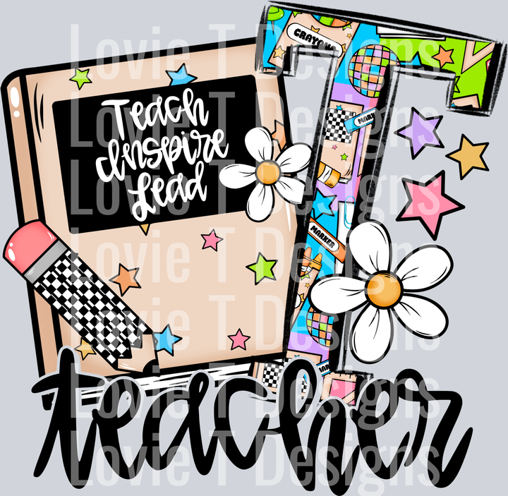 Teacher Retro School