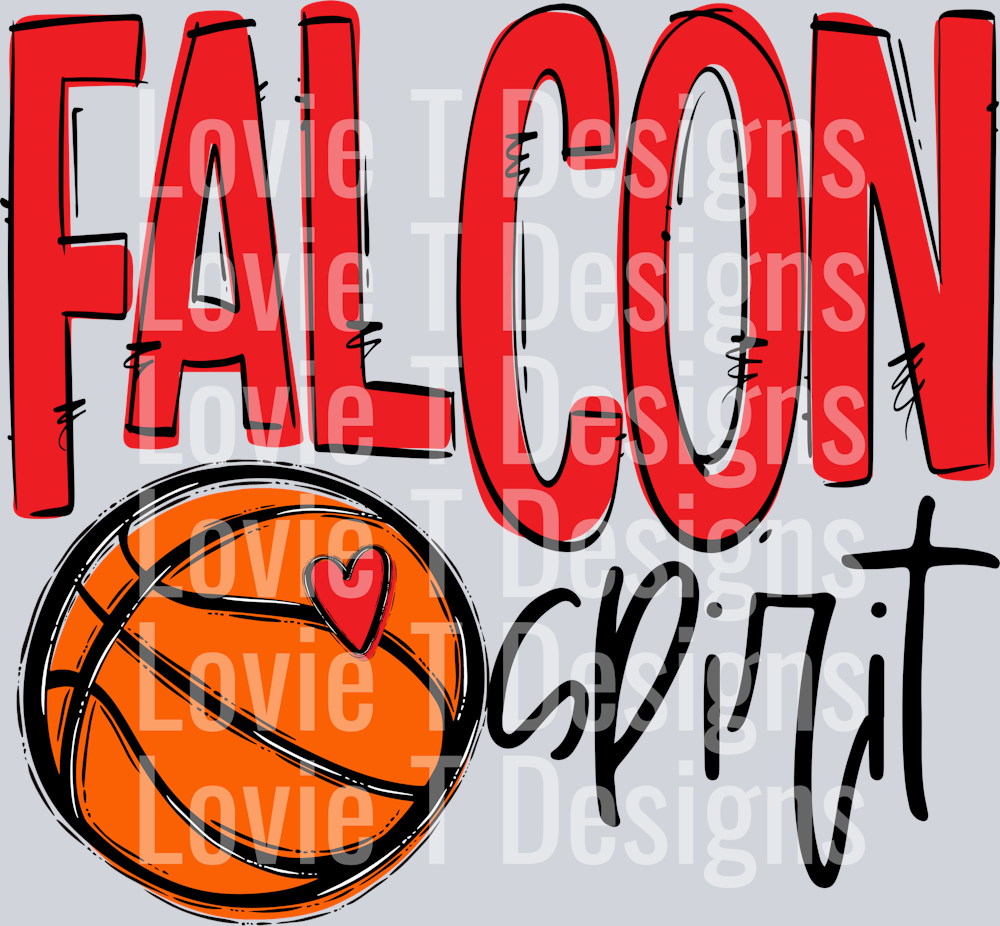 Team Go Spirit Falcon Basketball Red