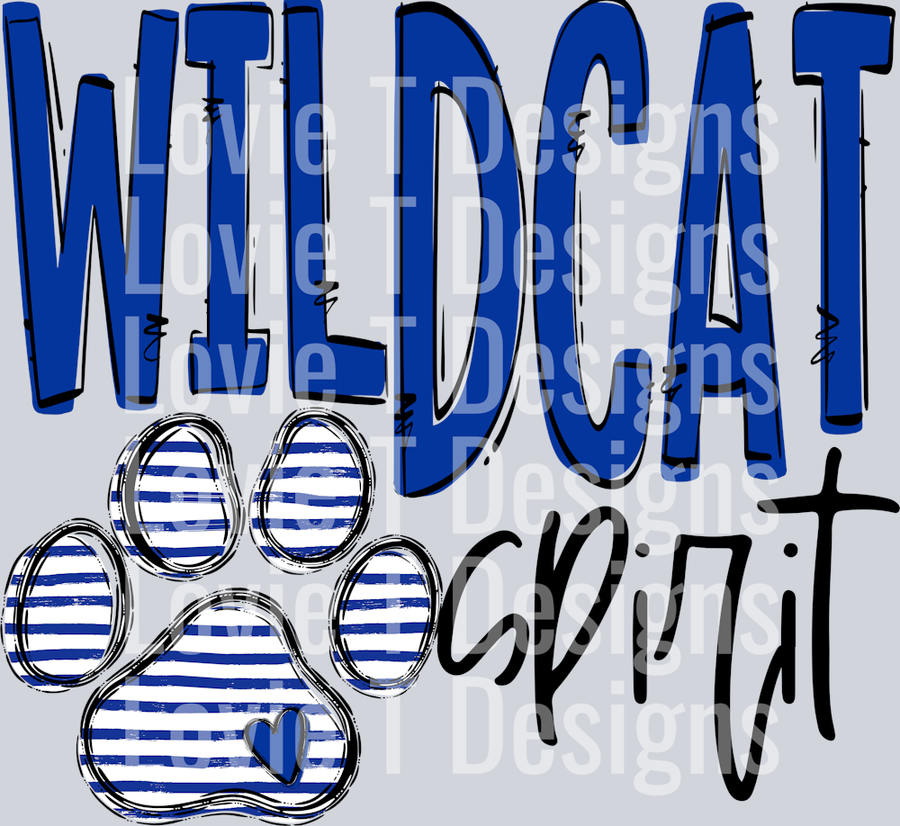 Team Go Spirit Wildcat Paw Royal