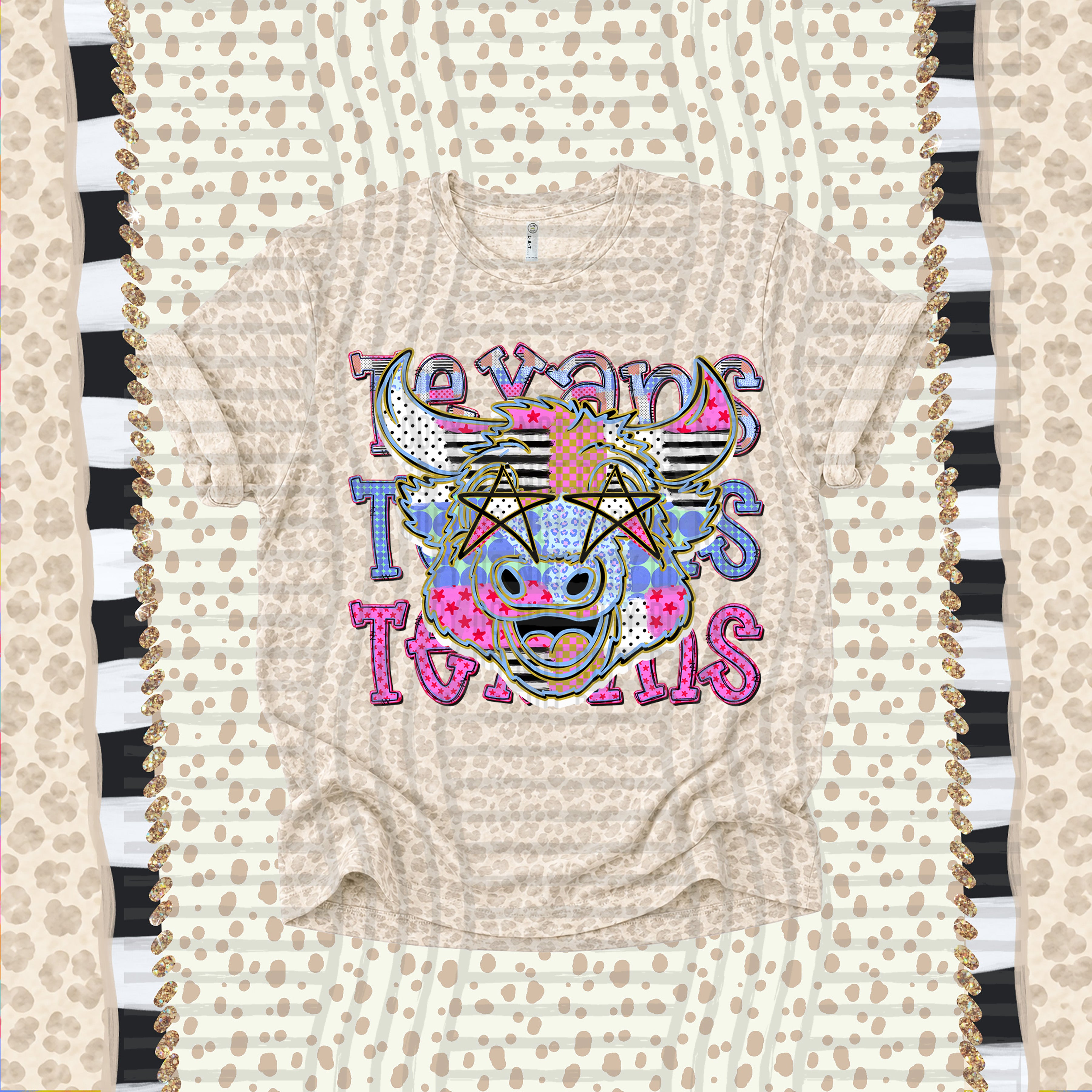 Dolly Doodle Mascots Texans design