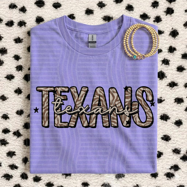 Zebra Mascots Texans design
