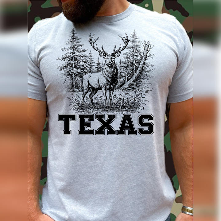 Texas Deer – DTF Transfer