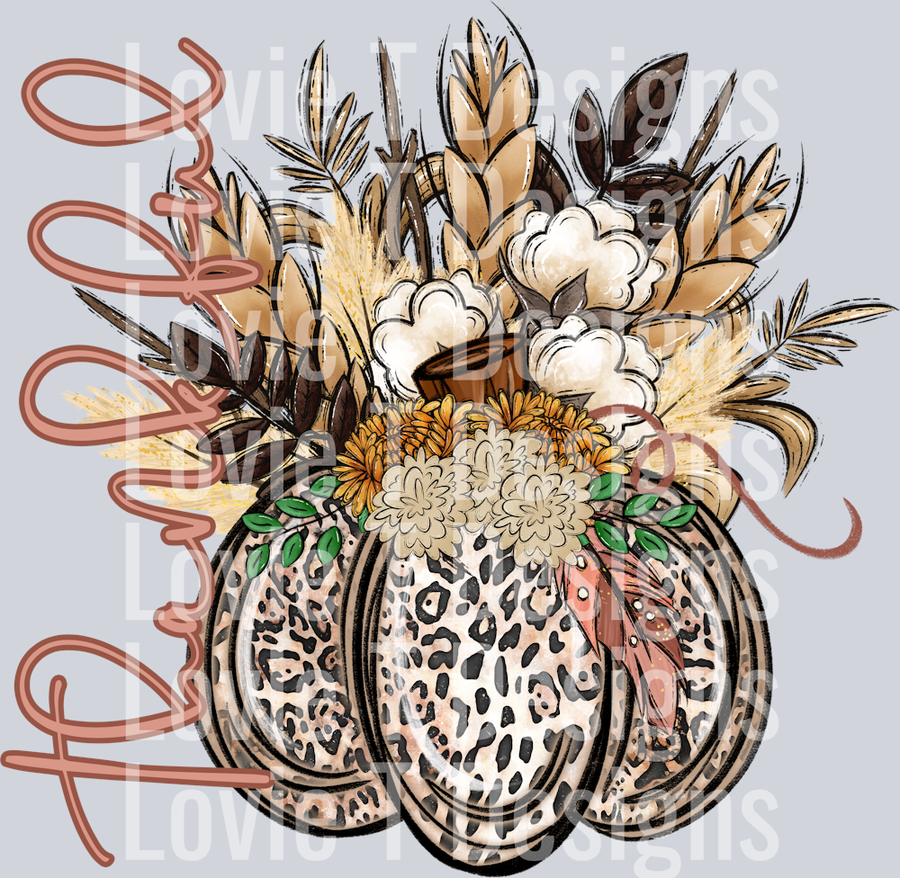 Thankful Fall Pumpkin