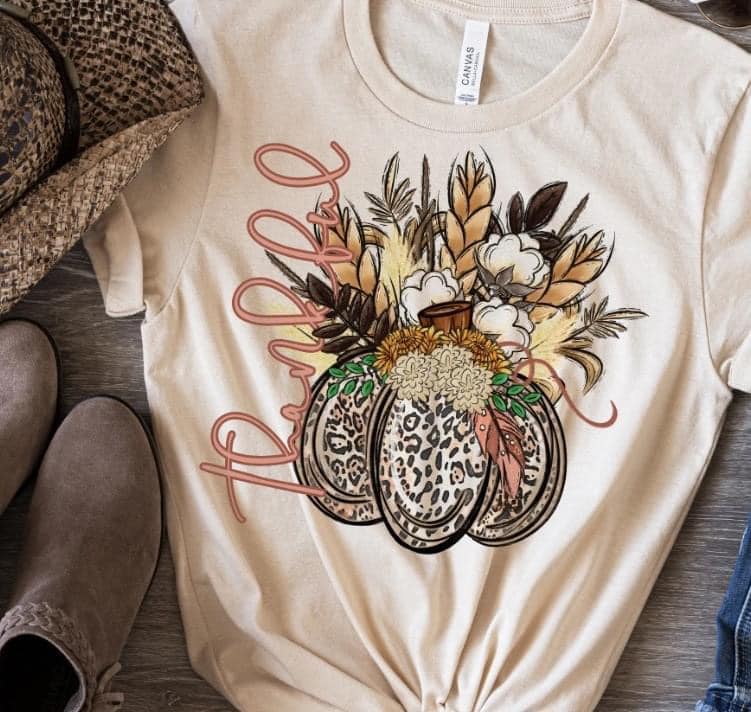 Thankful Pumpkin-Lovie T Designs