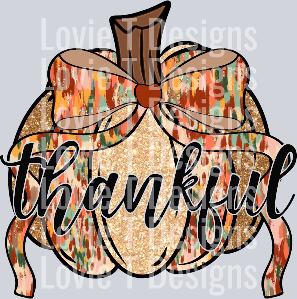 Thankful pumpkin
