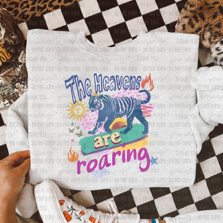 THE HEAVENS ARE ROARING