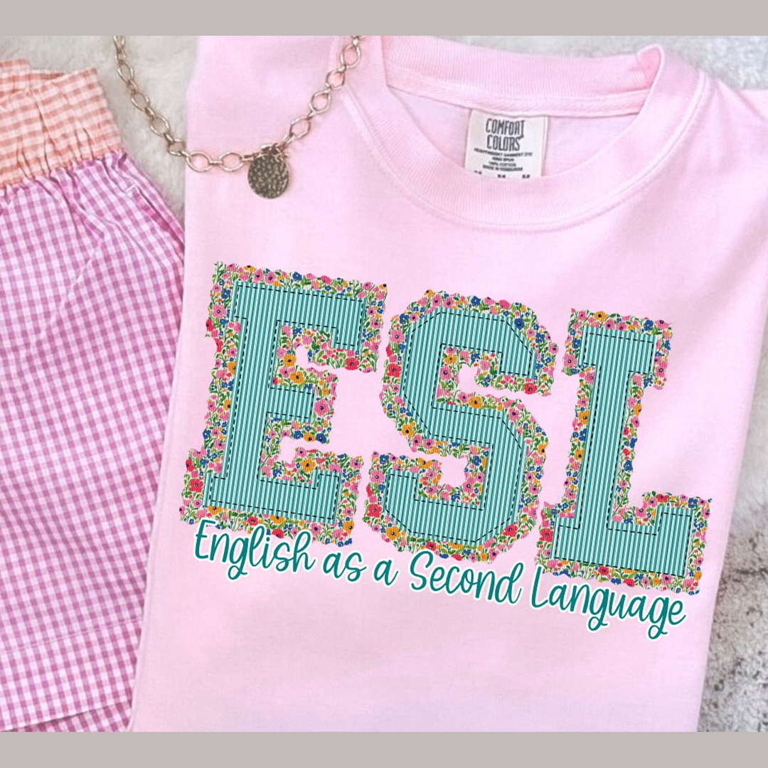 The Prepster ESL Floral – DTF Transfer