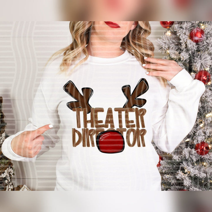Theater Director Deer Antler School Staff DTF transfer