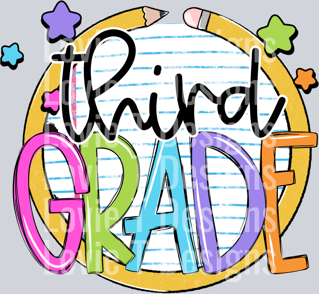 Third Grade  Paper and Pencil