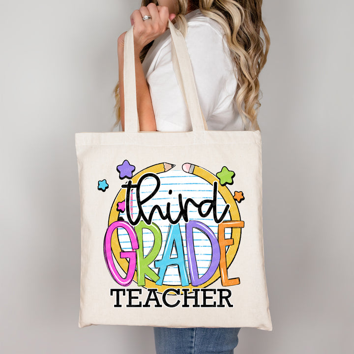 THIRD GRADE TEACHER  PAPER AND PENCIL