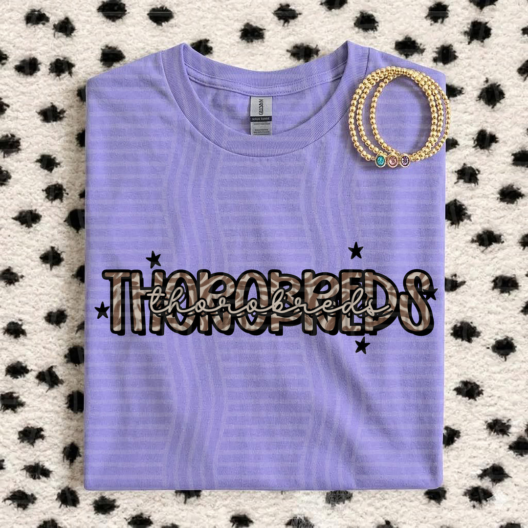 Thorobreds Zebra Mascots DTF transfer