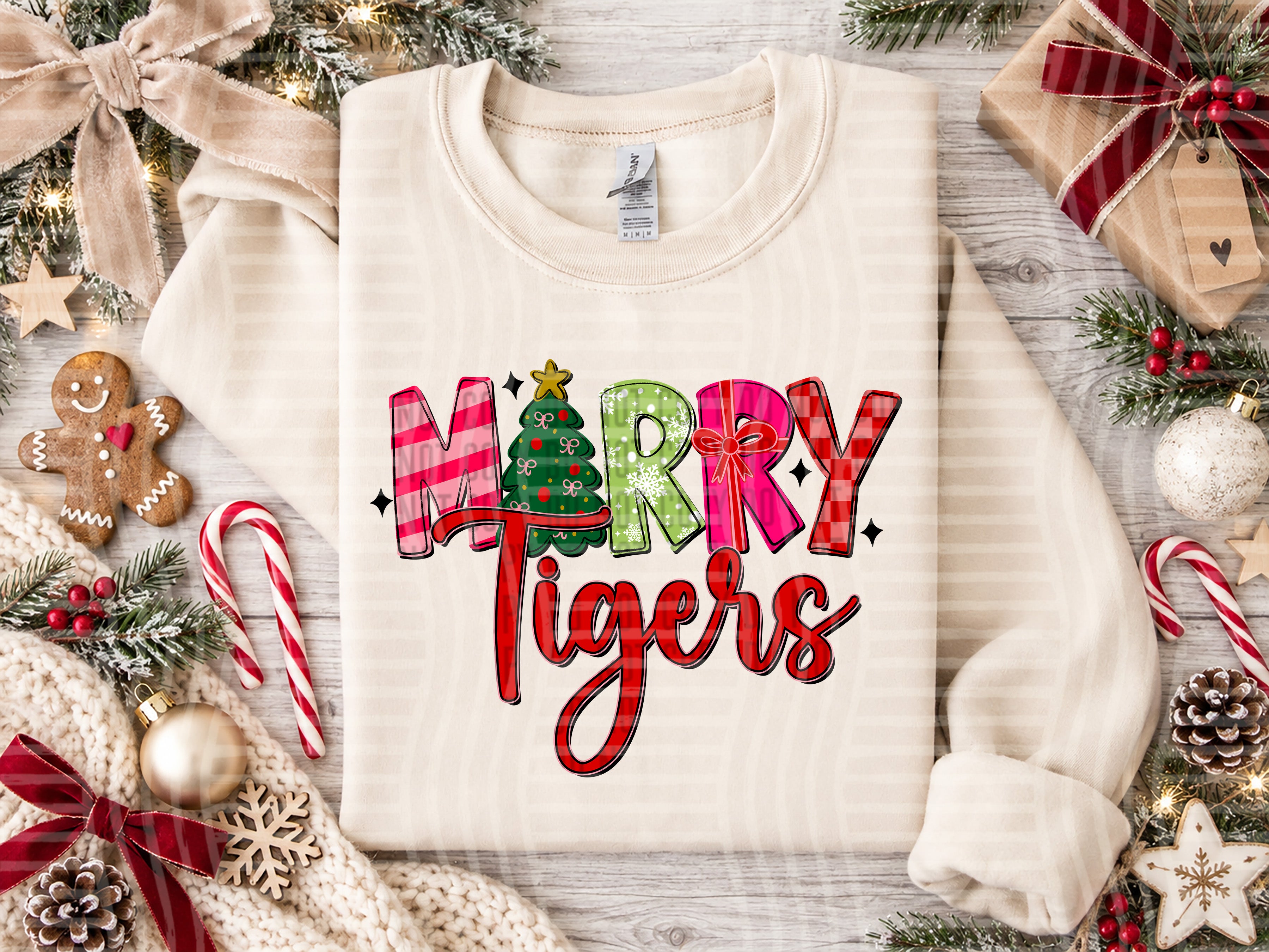 Merry Mascots Tigers design