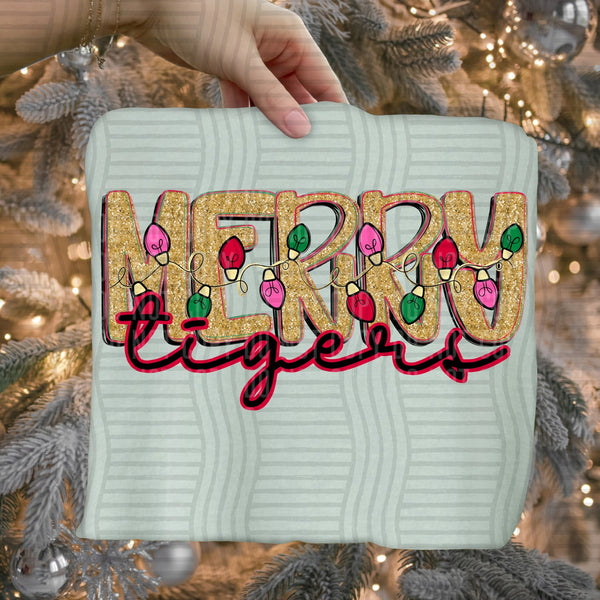 Merry Lights Mascots Tigers design