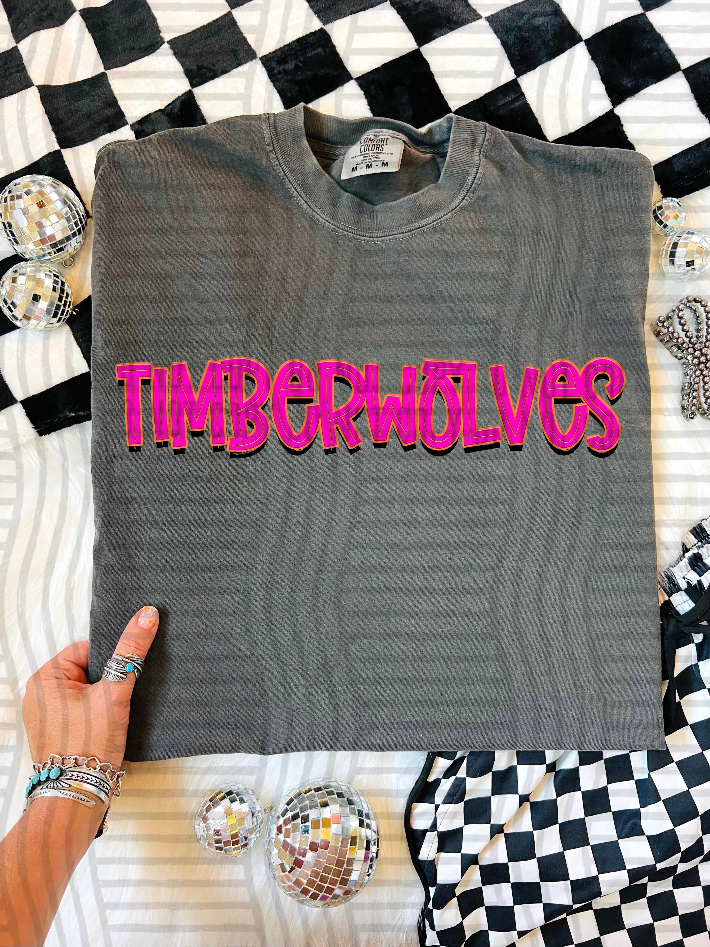Pink Punch Timberwolves design