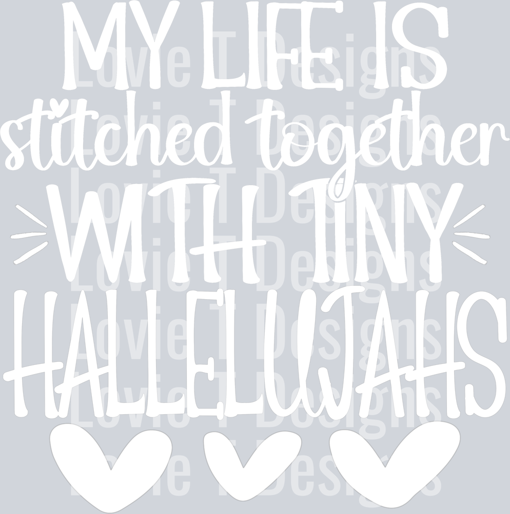 Tiny Hallelujahs White