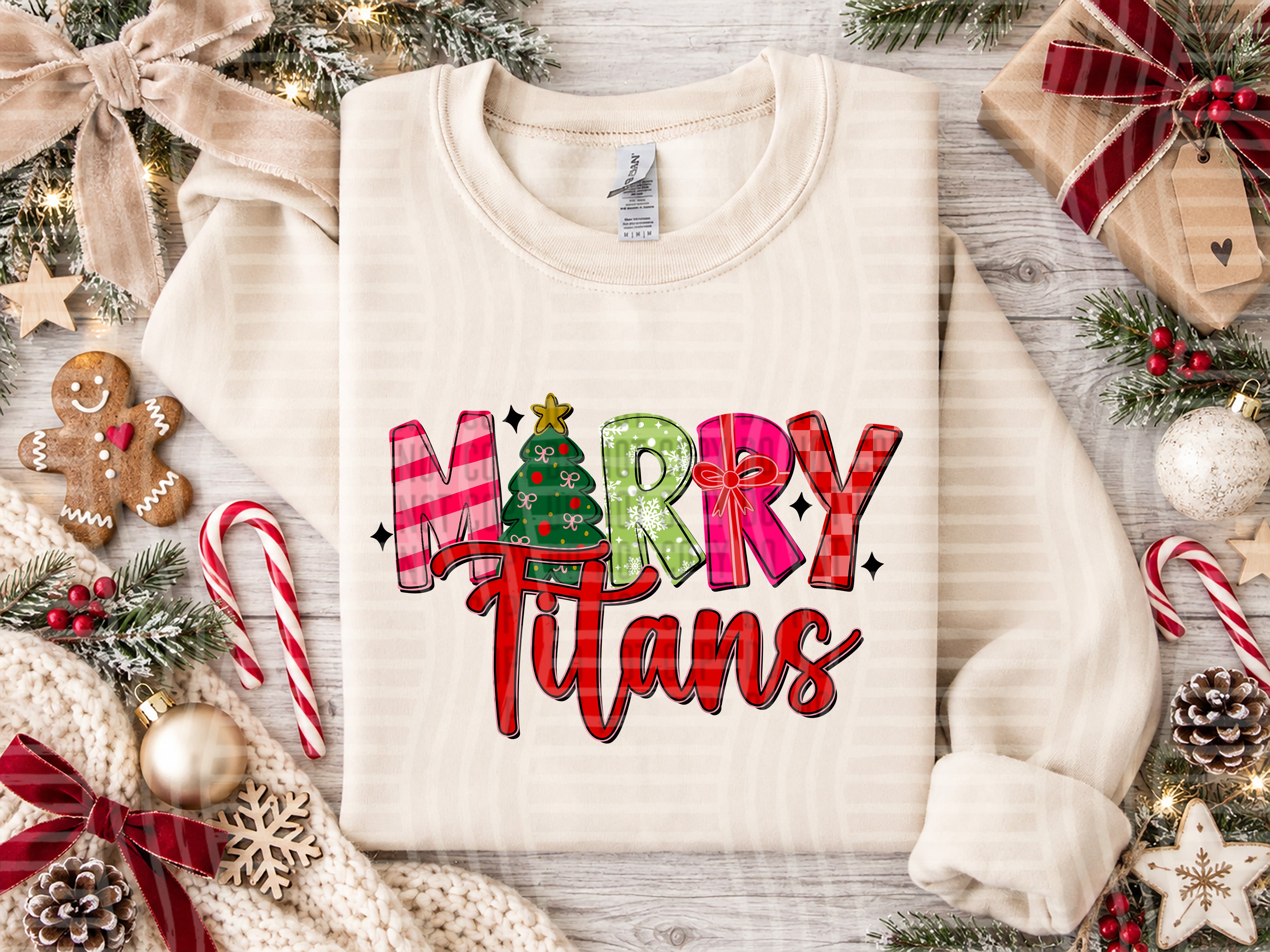 Merry Mascots Titans design