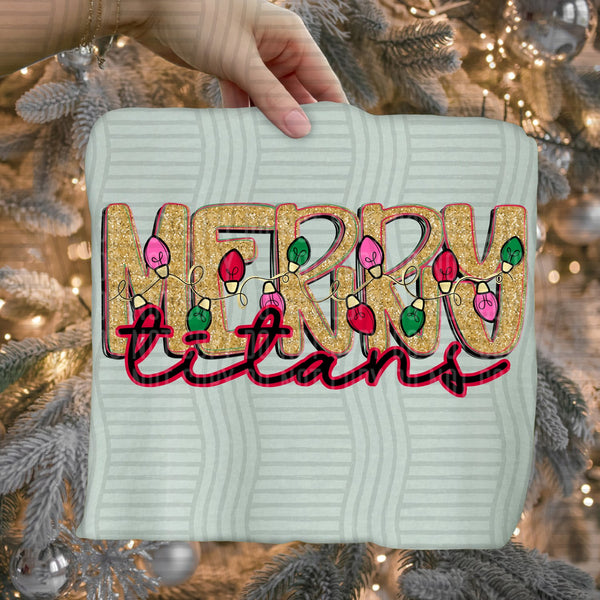 Merry Lights Mascots Titans design