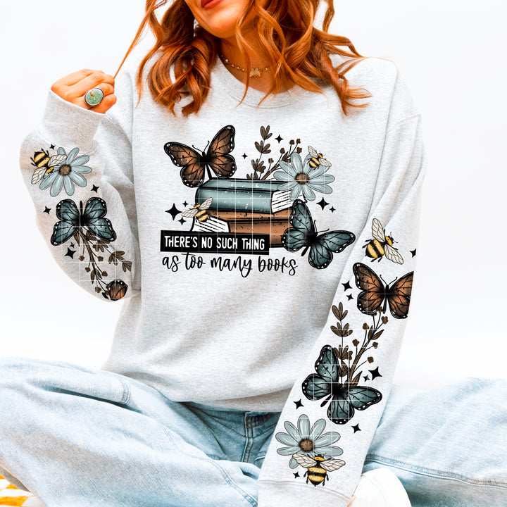 TOO MANY BOOKS SLEEVE