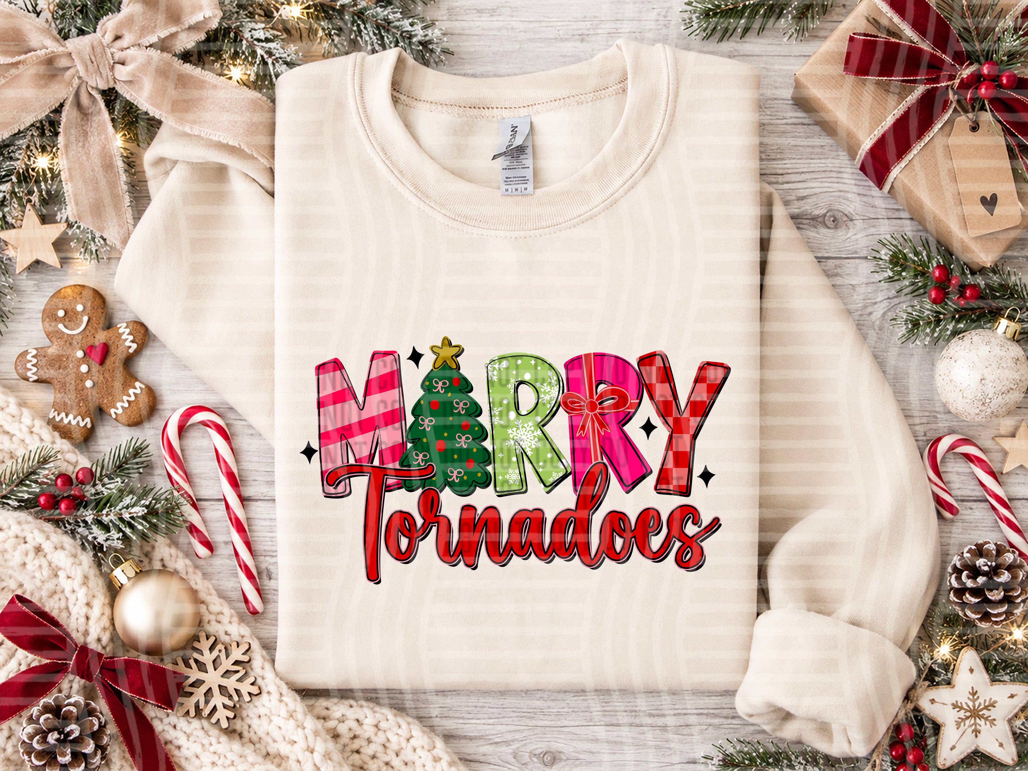 Merry Mascots Tornadoes design